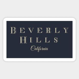 Beverly Hills, California - Elegant Design Magnet